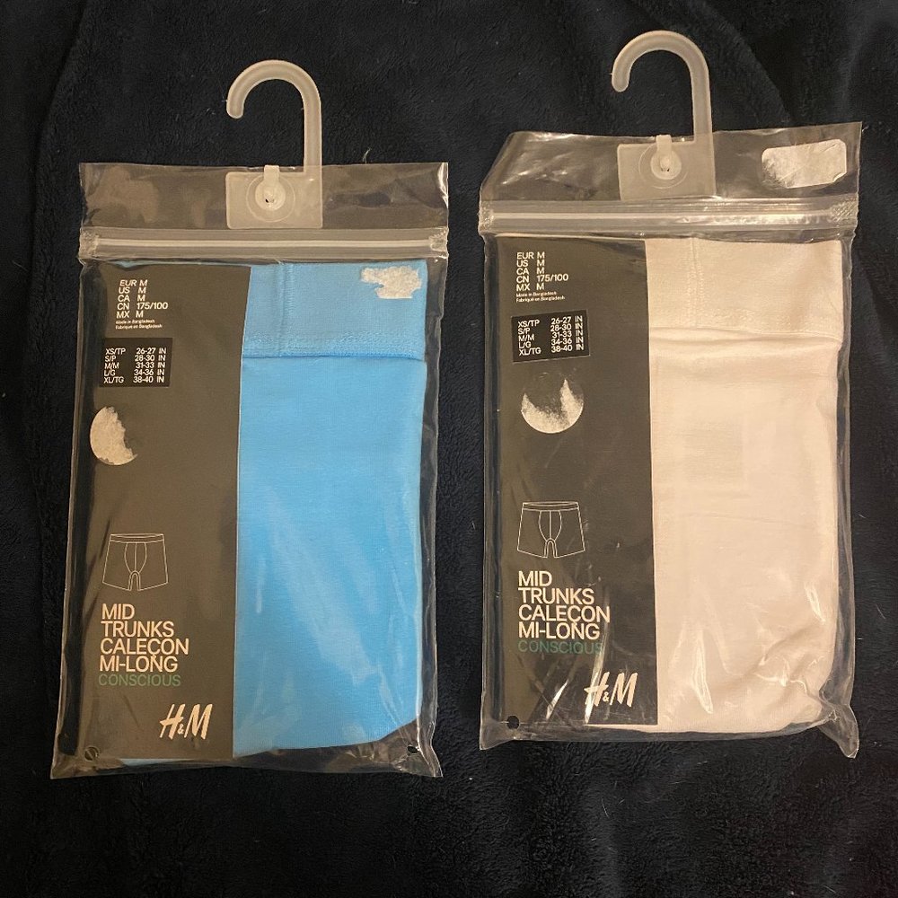 Bundle NWT Men's H&M Boxer Briefs Sz. M